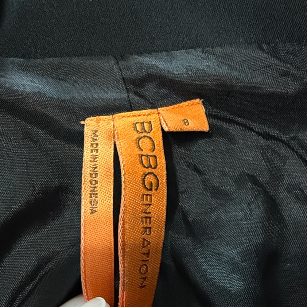Bcbgeneration Black Women's Single-Button Blazer.… - image 5
